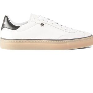 Robert Cavalli Leather Low Top Sneakers